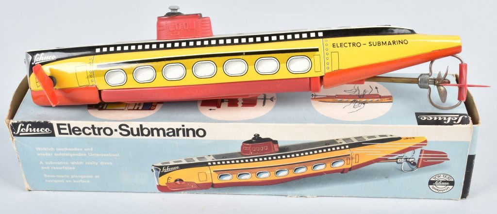 SCHUCO Battery Op ELECTO SUBMARINO w/BOX (1 of 7)