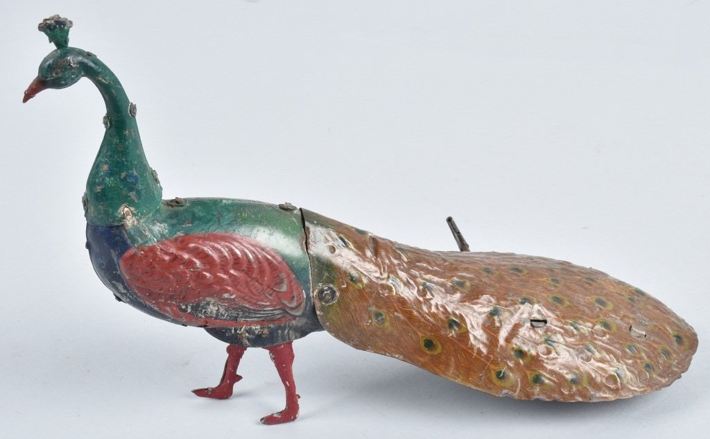 HANS ERBEL Tin Windup PAO PAO PEACOCK (1 of 4)