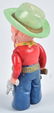 JAPAN CELLULOID 2 GUN COWBOY - 2