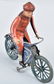 FISHER Tin Windup MOTORCYCLE w/ RIDER - 5