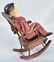 JAPAN Windup JFK & ROCKING CHAIR w/ BOX - 3