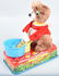 JAPAN Battery Op BUBBLES WASHING BEAR w/ BOX - 2