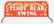 JAPAN Battery Op TEDDY BEAR SWING w/ BOX - 3