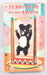 JAPAN Battery Op TEDDY BEAR SWING w/ BOX - 6