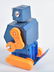 BANDIA Battery Op NAUGHTY ROBOT - 2