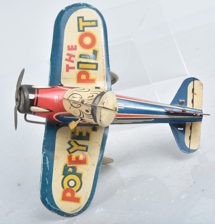 MARX Tin Windup POPEYE THE PILOT (1 of 5)