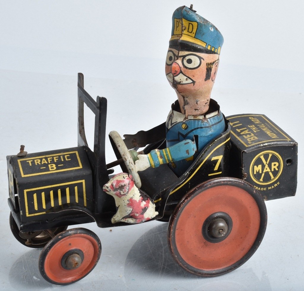 MARX Tin Windup BEAT IT KOMIKAL KOP (1 of 5)