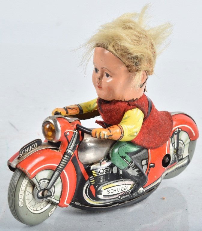 SCHUCO Windup MIRAKO PETER MOTORCYCLE (1 of 4)