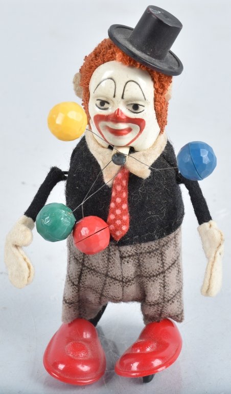 SCHUCO Windup CLOWN JUGGLER (1 of 4)