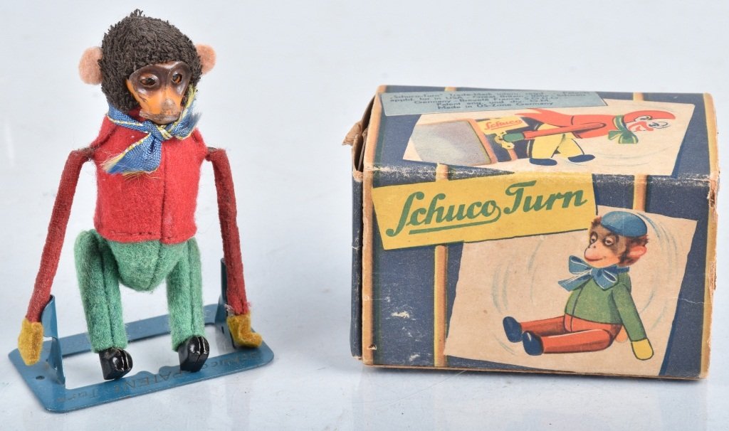 SCHUCO Windup TUMBLING MONKEY w/ BOX (1 of 8)