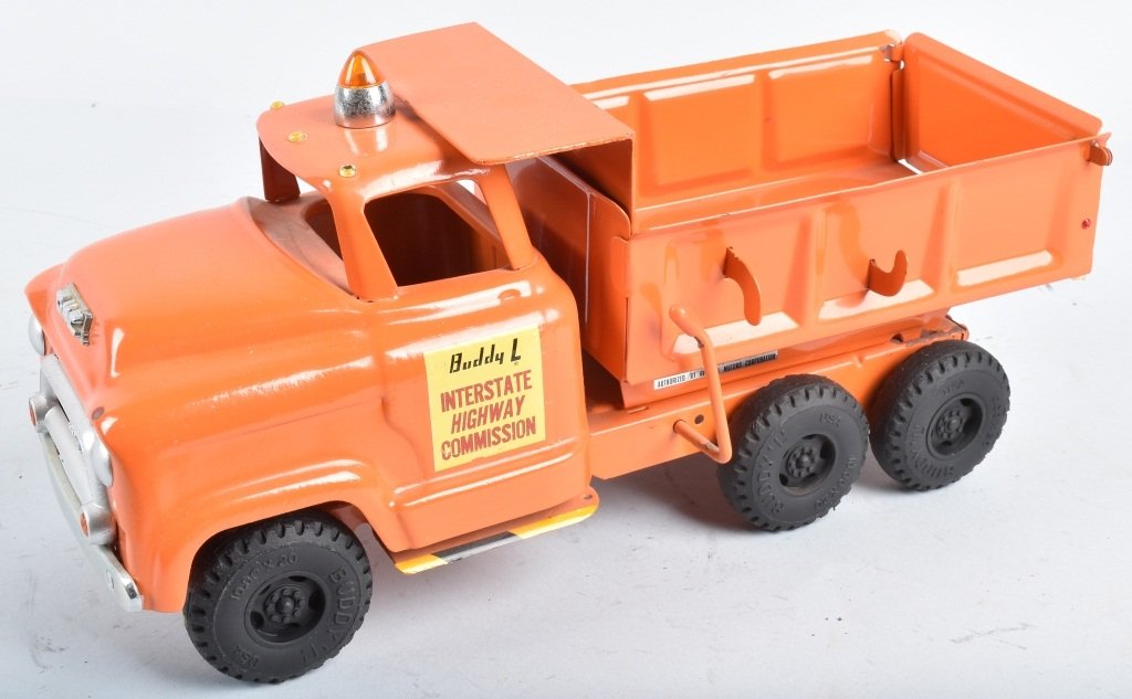 BUDDY L INTERSTATE HIGHWAY COMMISSION DUMP TRUCK (1 of 4)