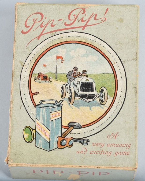 EARLY FAULKNER PIP PIP RACE CAR GAME, (1 of 5)