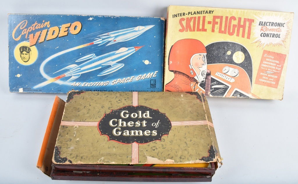 3-VINTAGE GAMES, SPACE, CAPATAIN VIDEO, and MORE (1 of 5)