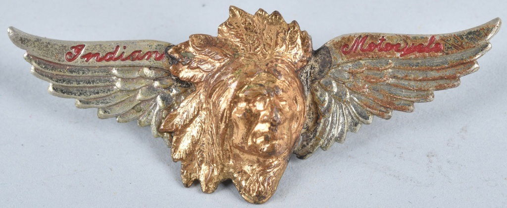 INDIAN MOTORCYCLE WINGED CHIEF PIN (1 of 2)