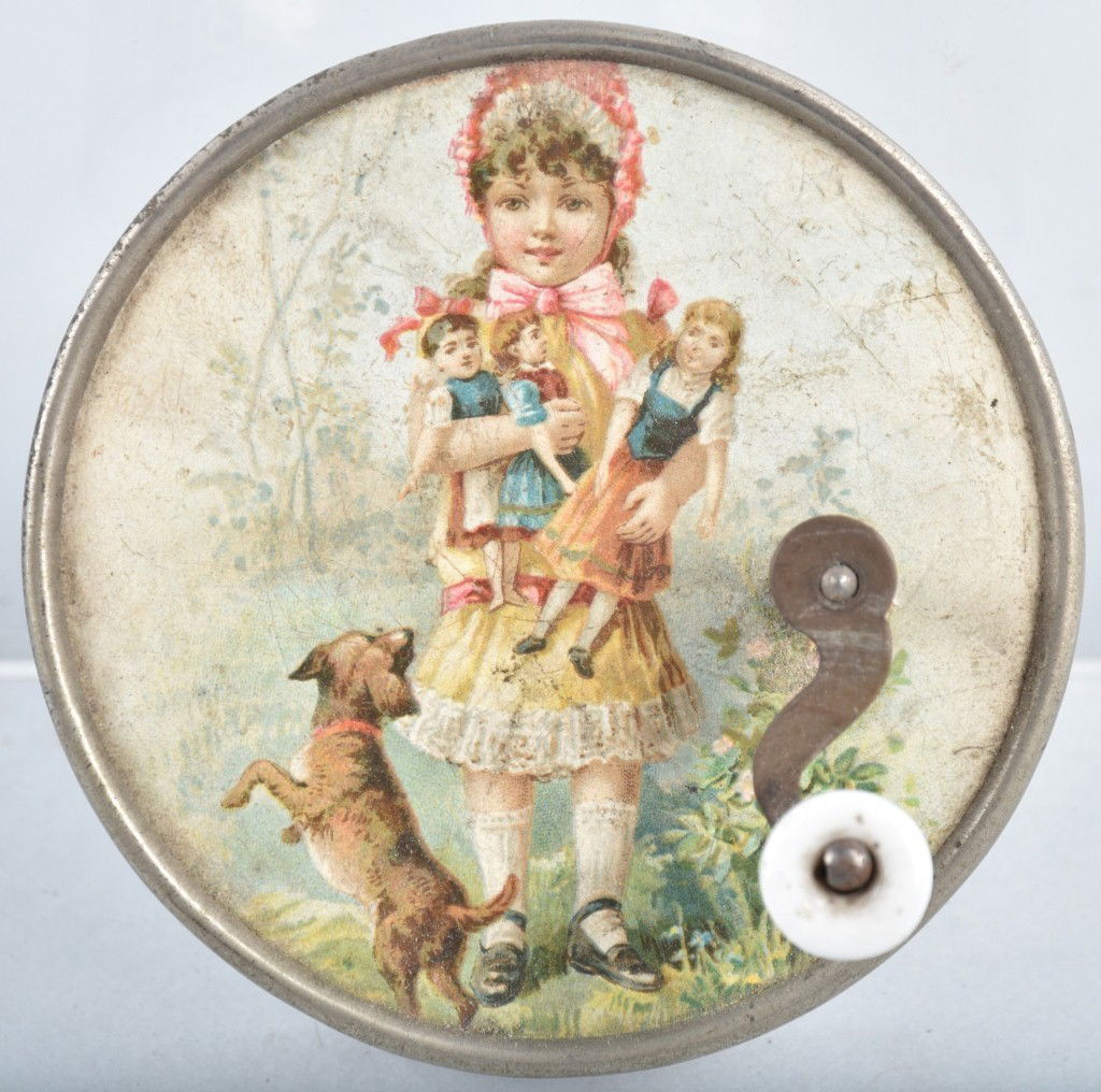 EARLY SWISS CHILD'S MUSIC BOX (1 of 3)