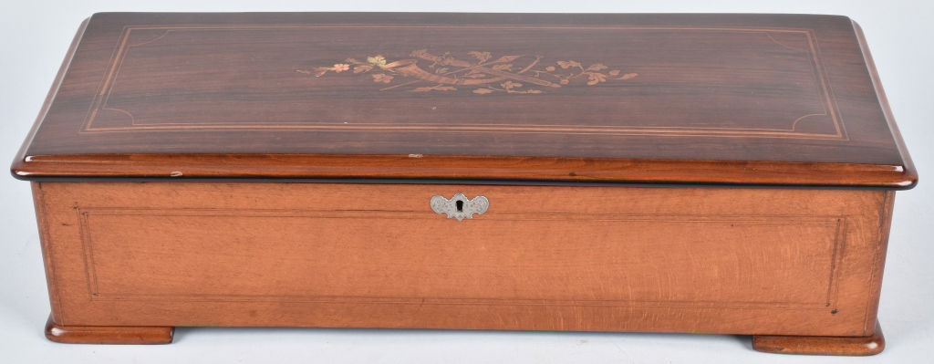 ANTIQUE SWISS MUSIC BOX (1 of 7)