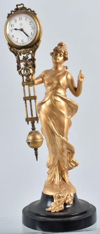 JUNGHANS GERMANY SWINGER FIGURAL CLOCK (1 of 6)