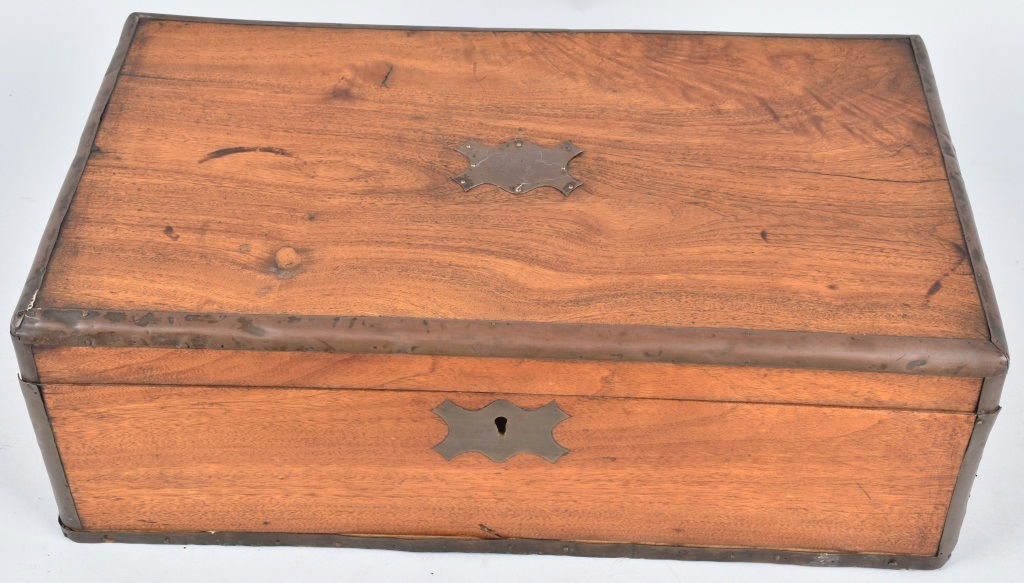 19th CENTURY CHERRY LAP DESK (1 of 8)