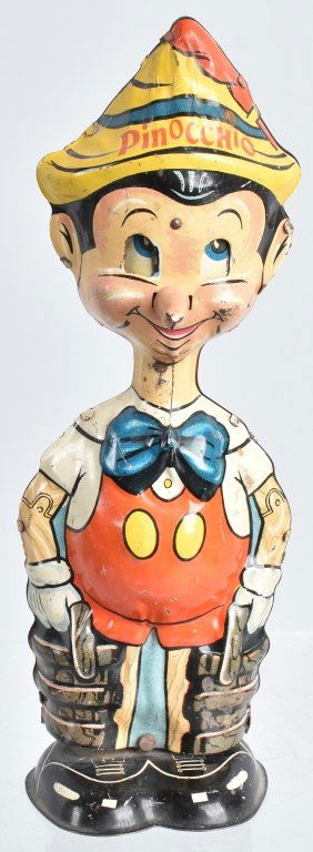 MARX 1939 Tin Windup PINOCCHIO WALKER (1 of 3)