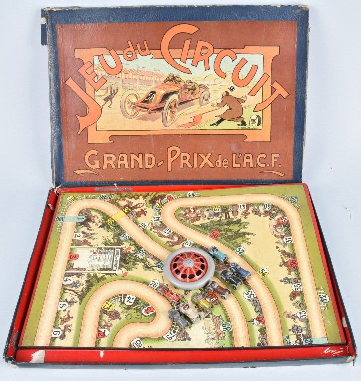 French Game JEU du CIRCUIT GRAND PRIX de L'A.C.F (1 of 10)