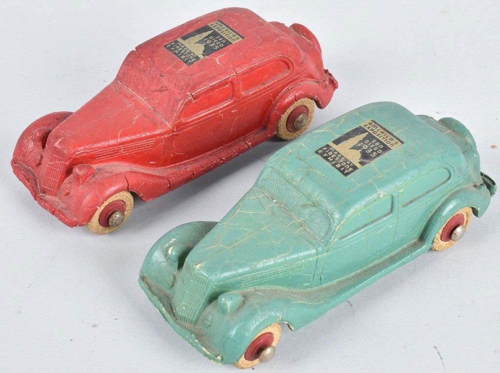 2-1935 SAN DIEGO EXPO FIRESTONE FORD SEDANS (1 of 4)