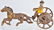 2-EARLY CAST IRON WATROUS BELL TOYS - 2
