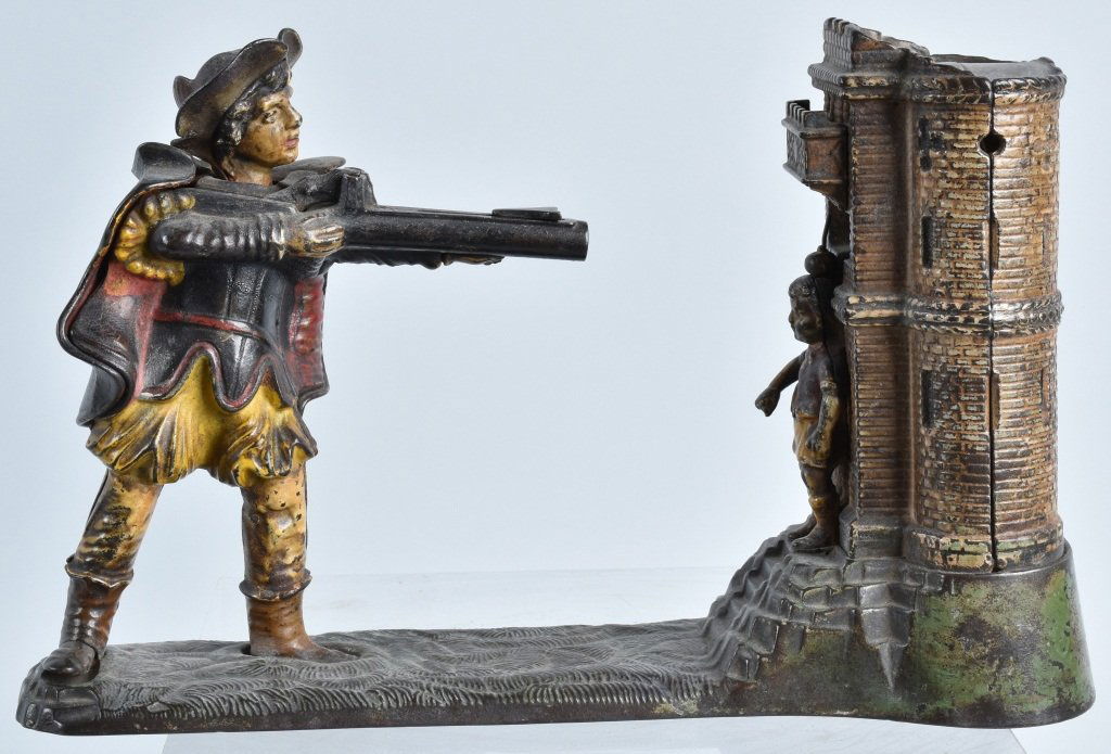 WILLIAM TELL MECHANICAL BANK (1 of 6)