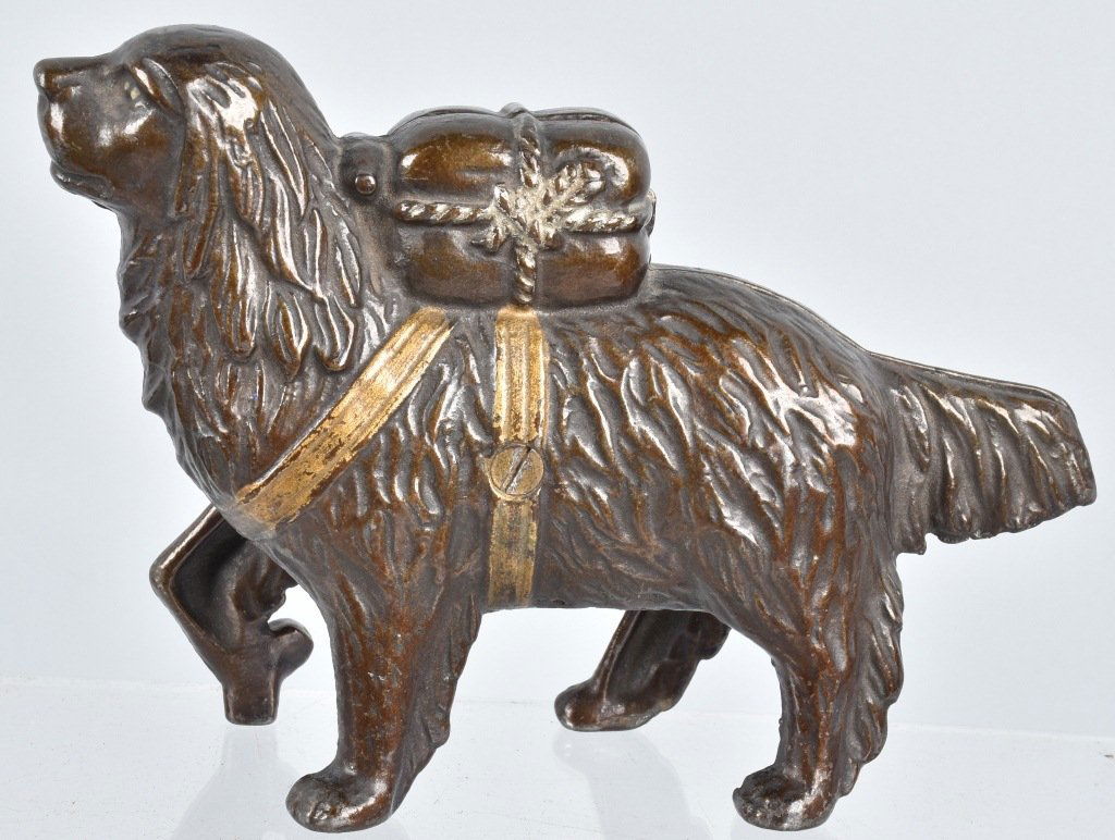 AC WILLIAMS ST BERNARD WITH PACK STILL BANK (1 of 3)