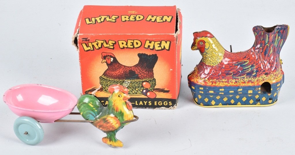 2-VINTAGE TIN TOYS, ONE BOXED (1 of 5)