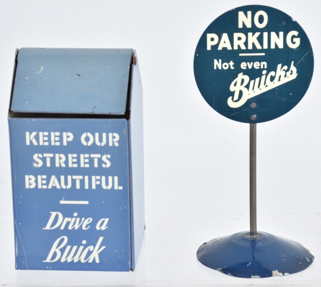 2-1930's BUICK TIN ADVERTISING TOYS (1 of 2)