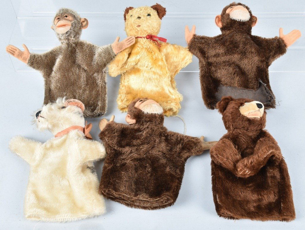 6-VINTAGE PUPPETS, STEIFF and MORE (1 of 4)