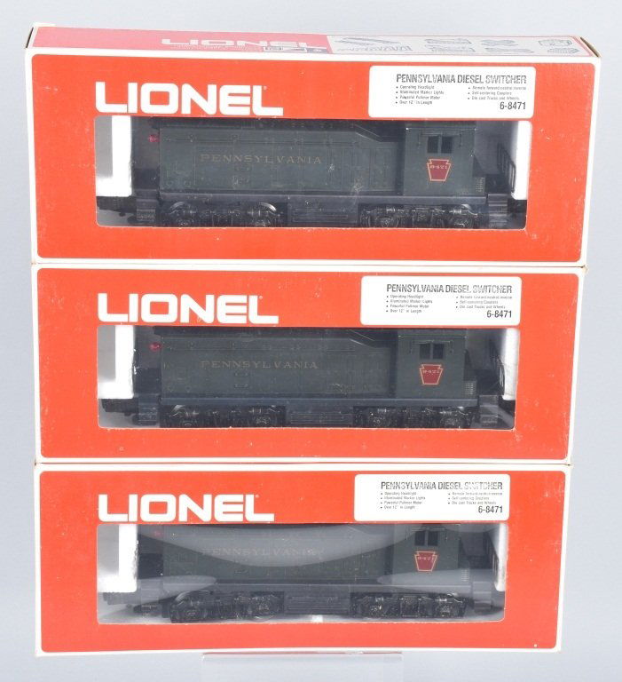 3-LIONEL PENNSYLAVANIA DIESEL SWITCHER 6-8471 (1 of 3)