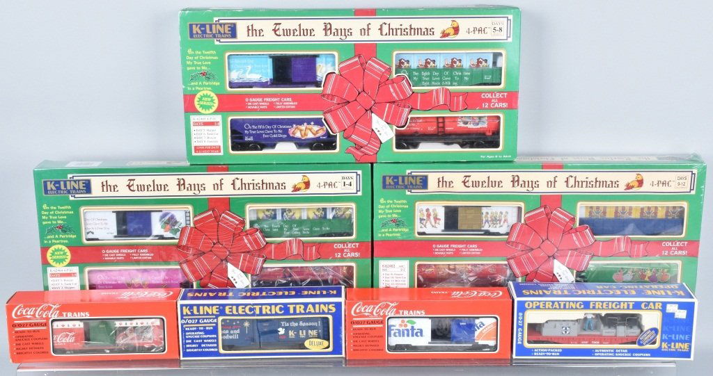 3-K-LINE TRAINS SET, AND MORE (1 of 4)