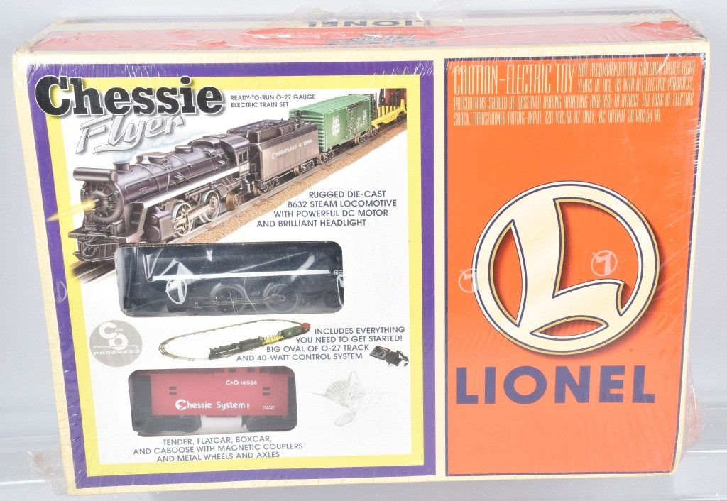 lionel chessie flyer train set