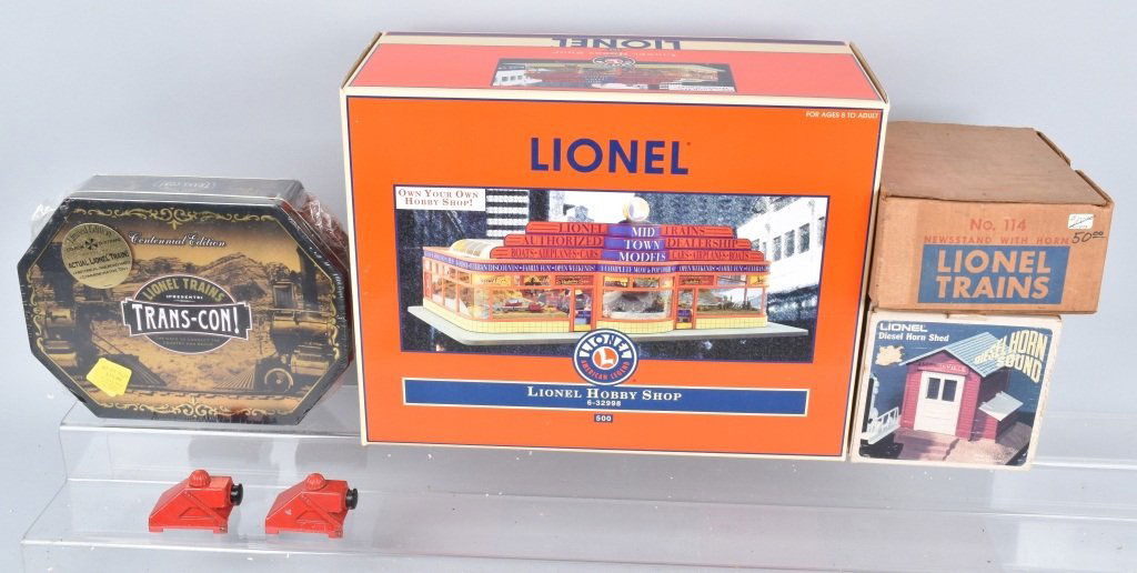 LIONEL HOBBY SHOP 32998, BOXED and MORE (1 of 4)