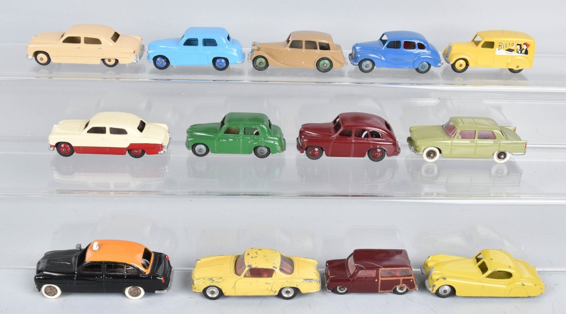 13 DINKY RESTORED CARS FRENCH & ENGLISH (1 of 3)