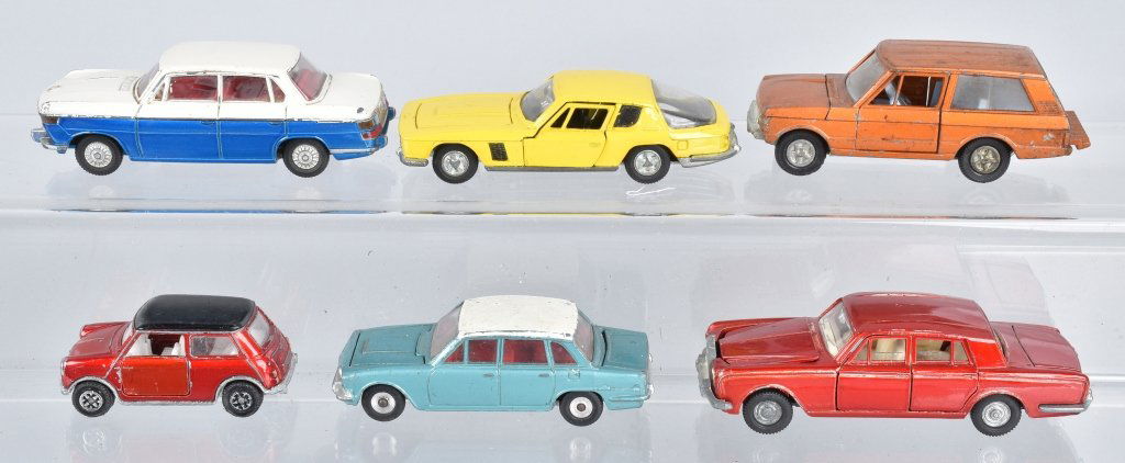 LOT OF 6 ENGLISH DINKYS JENSEN ROLLS BMW (1 of 3)