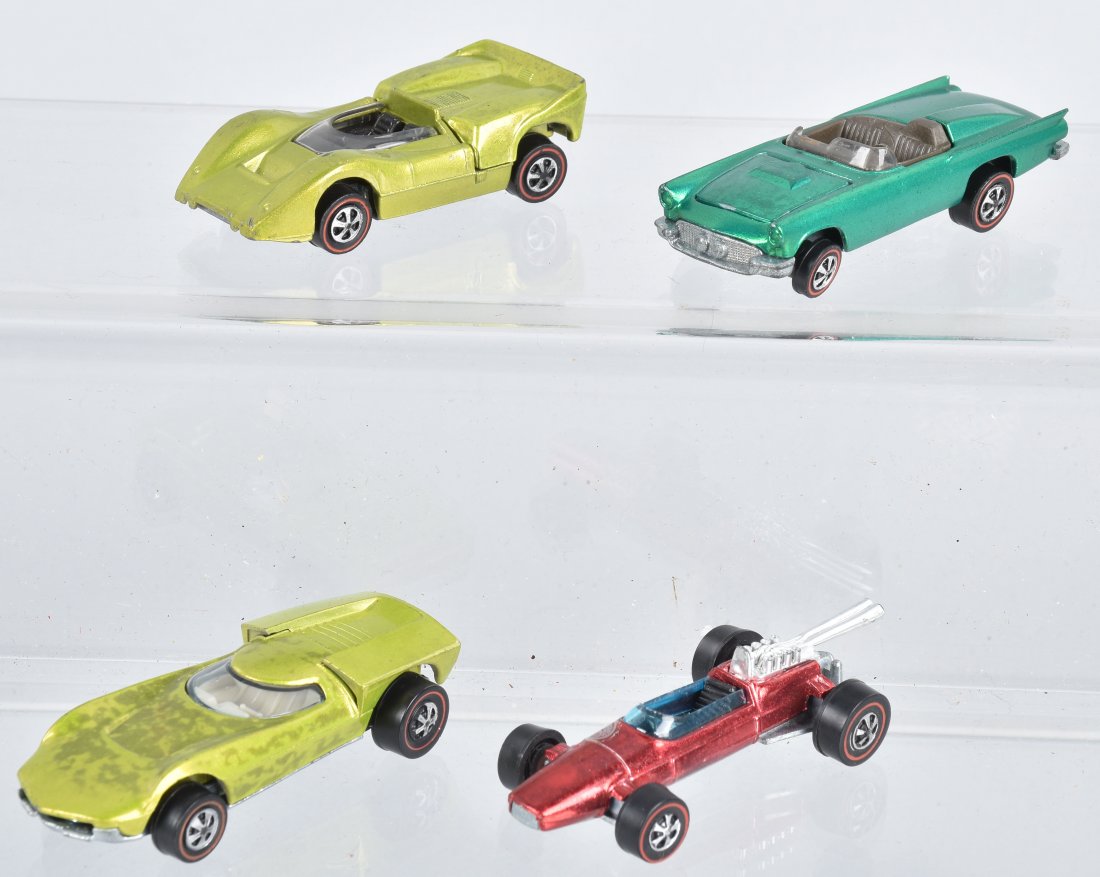 4 REDLINE HOT WHEELS NEAR MINT (1 of 3)