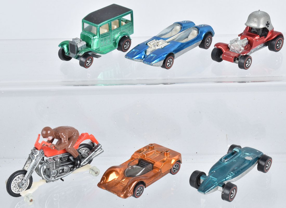 5 REDLINE HOT WHEELS & 1 RUMBLER NEAR MINT (1 of 3)