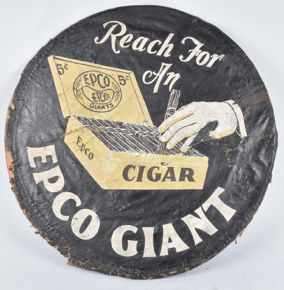 EPCO GIANT CIGAR ADVERTISING TIRE COVER (1 of 4)