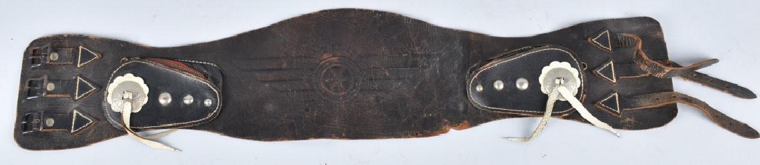 1950s LEATHER MOTORCYCLE KIDNEY BELT (1 of 5)