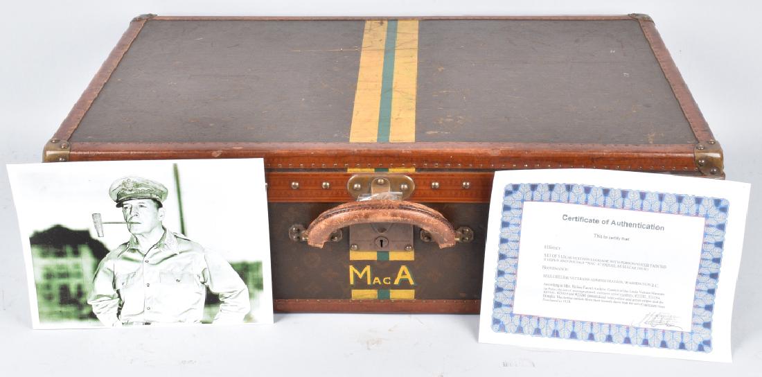 GEN. DOUGLAS MACARTHUR LOUIS VUITTON SUITCASE (1 of 10)
