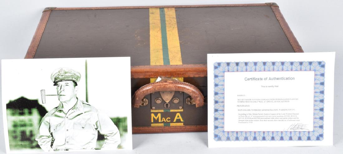 GEN. DOUGLAS MACARTHUR LOUIS VUITTON SUITCASE (1 of 11)