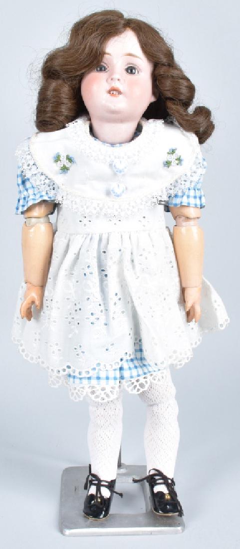 18" GERMAN BISQUE DOLL Head marked 21 (1 of 4)