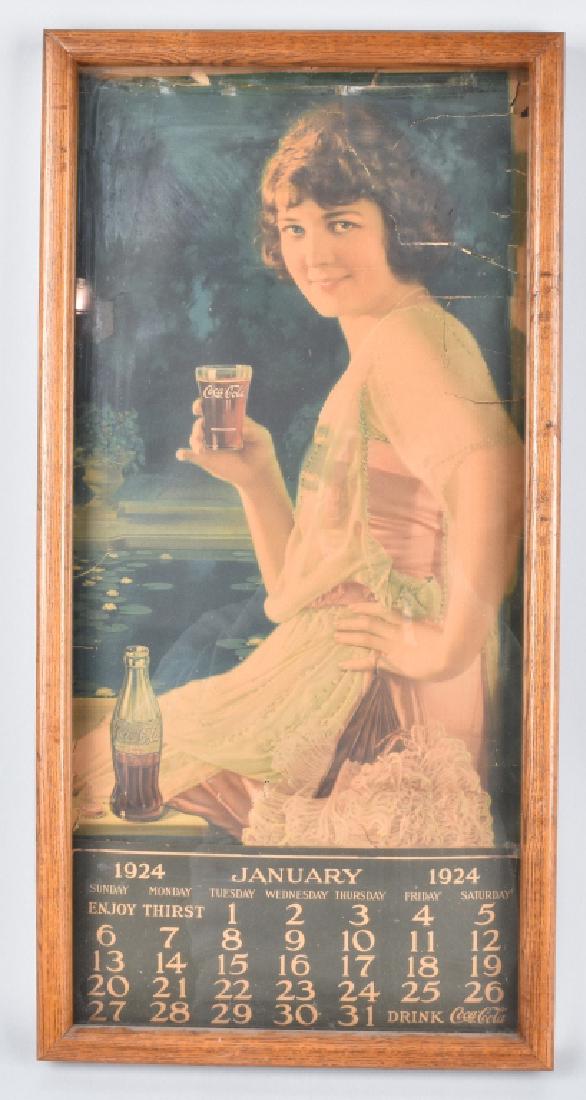 1924 COCA COLA CALENDAR (1 of 4)