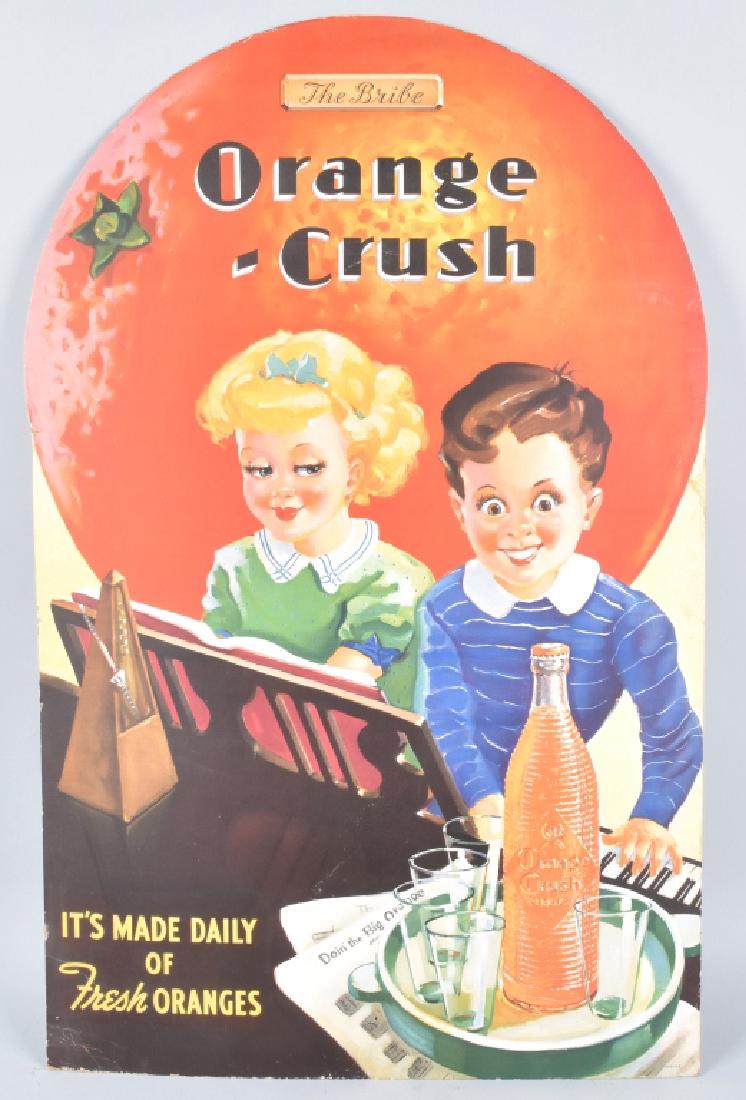 ORANGE CRUSH "THE BRIBE" DIECUT SIGN (1 of 5)