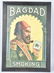 BAGDAD SMOKING TOBACCO ADVERTISING SIGN & FRAME