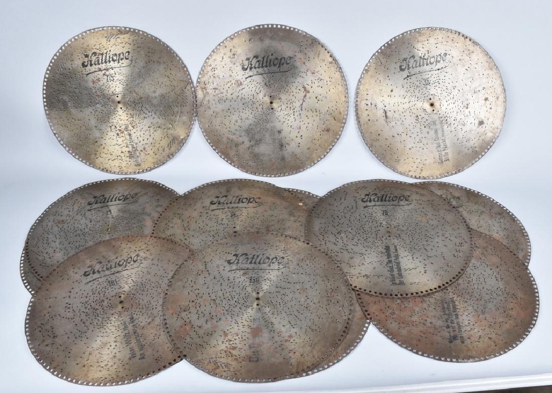 Lot of 15 17" KALLIOPE DISCS (1 of 2)