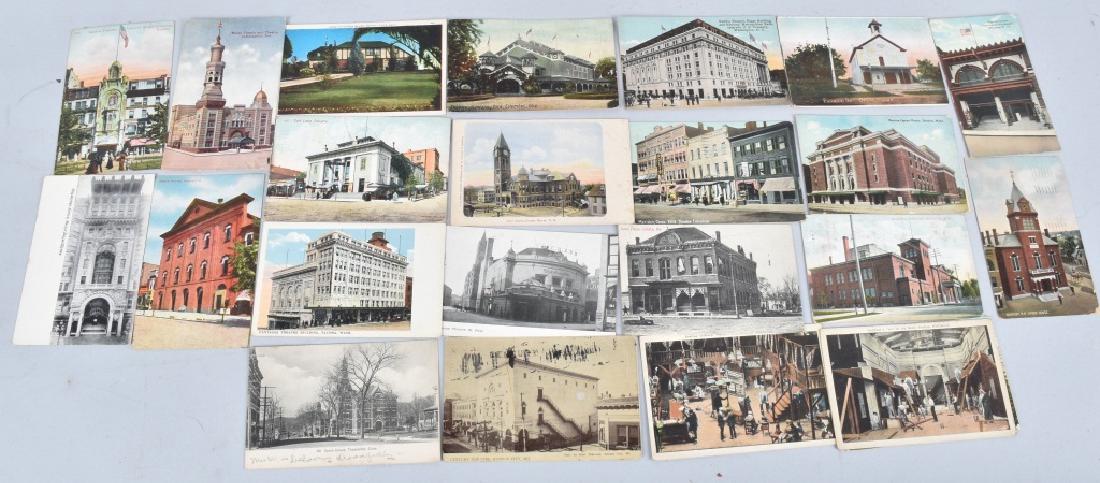 50+ VINTAGE THEATRES & STARS HOMES POST CARDS (1 of 11)