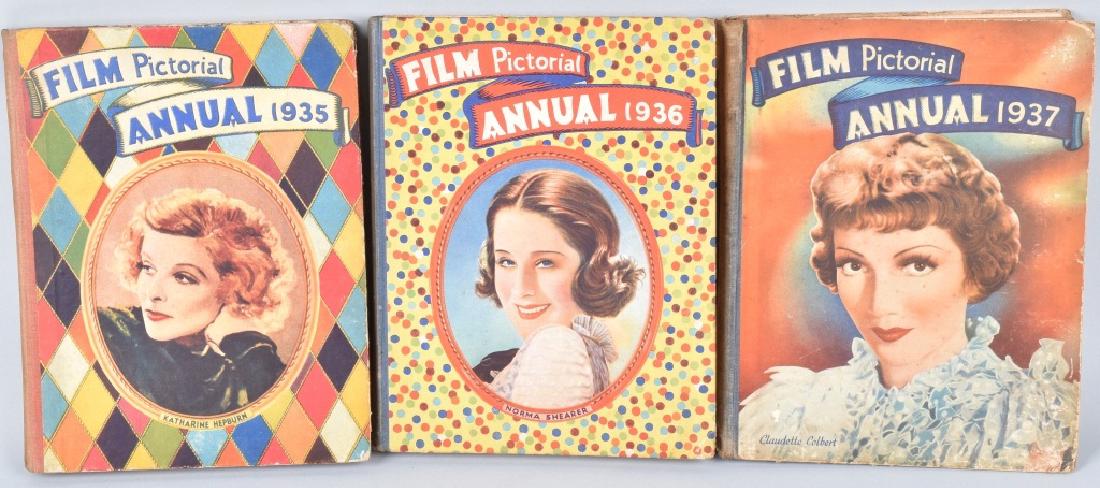 1935, 1936, 1937 FILM PICTORIAL ANNUAL BOOKS (1 of 8)